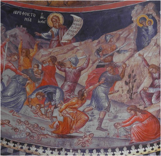29 Aralık. Beytlehem’de Hirodes tarafından katledilen 14,000 kutsal Küçük 