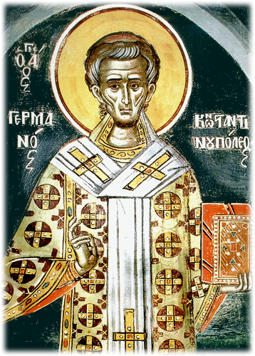 12 Mayıs Konstantinopolis Başpiskoposu Aziz Germanos 