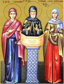 4 Temmuz Azize Martha, muhteşem dağlı aziz Simeon’un annesi