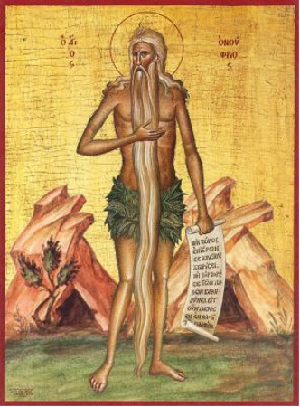 12 Haziran Kutsal pederimiz aziz büyük Onufrius