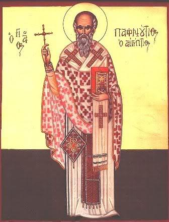 11 Eylül Günah İtirafçısı Aziz Pafnutios