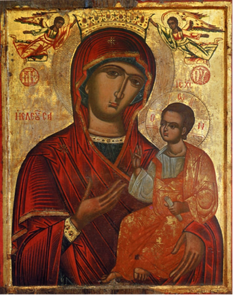 Tanrıdoğuran Meryem Ana’nın göğe kabulu için yazılan övgü 