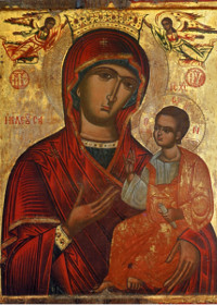 Tanrıdoğuran Meryem Ana’nın göğe kabulu için yazılan övgü