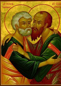 29 Haziran Takdire şayan ve şerefli baş havariler, azizler Petrus ve Pavlus