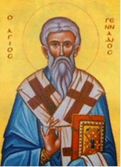 31 Ağustos   Aziz Gennadios, Konstantinopolis Patriği 