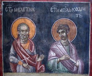 24 Mayıs Aziz Şehitler Meletyus Stratelatis, Stefanos, Yuhanna, Mısırlı Serapyon, kâhin Kallinikos, Theodoros, Faustus ve onlarla birlikte şehit olan 1218 asker, kadın ve çocuk 